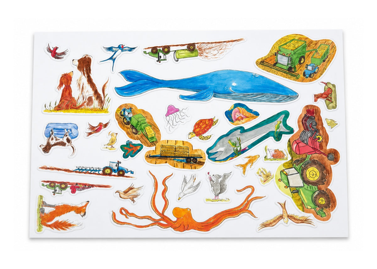 My Special Place – Children's Colouring & Drawing Book with Sticker Sheet