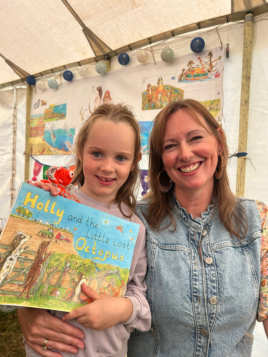 Launch of ‘Holly and the Little Lost Octopus’ at the Alresford Show 2025