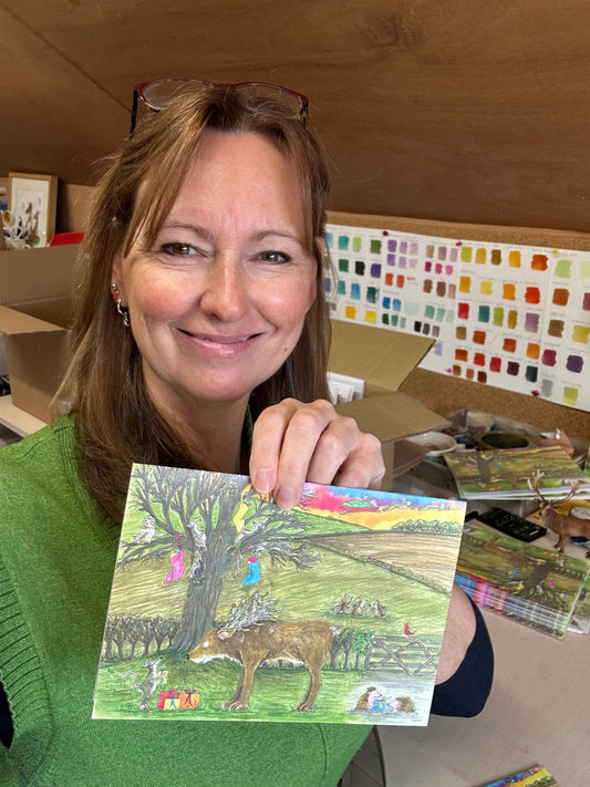 ‘Christmas morning on Oak Tree Farm’