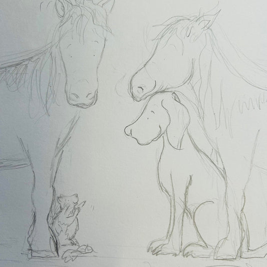 Horse sketch