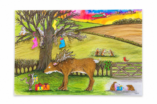 ‘Christmas morning on Oak Tree Farm’