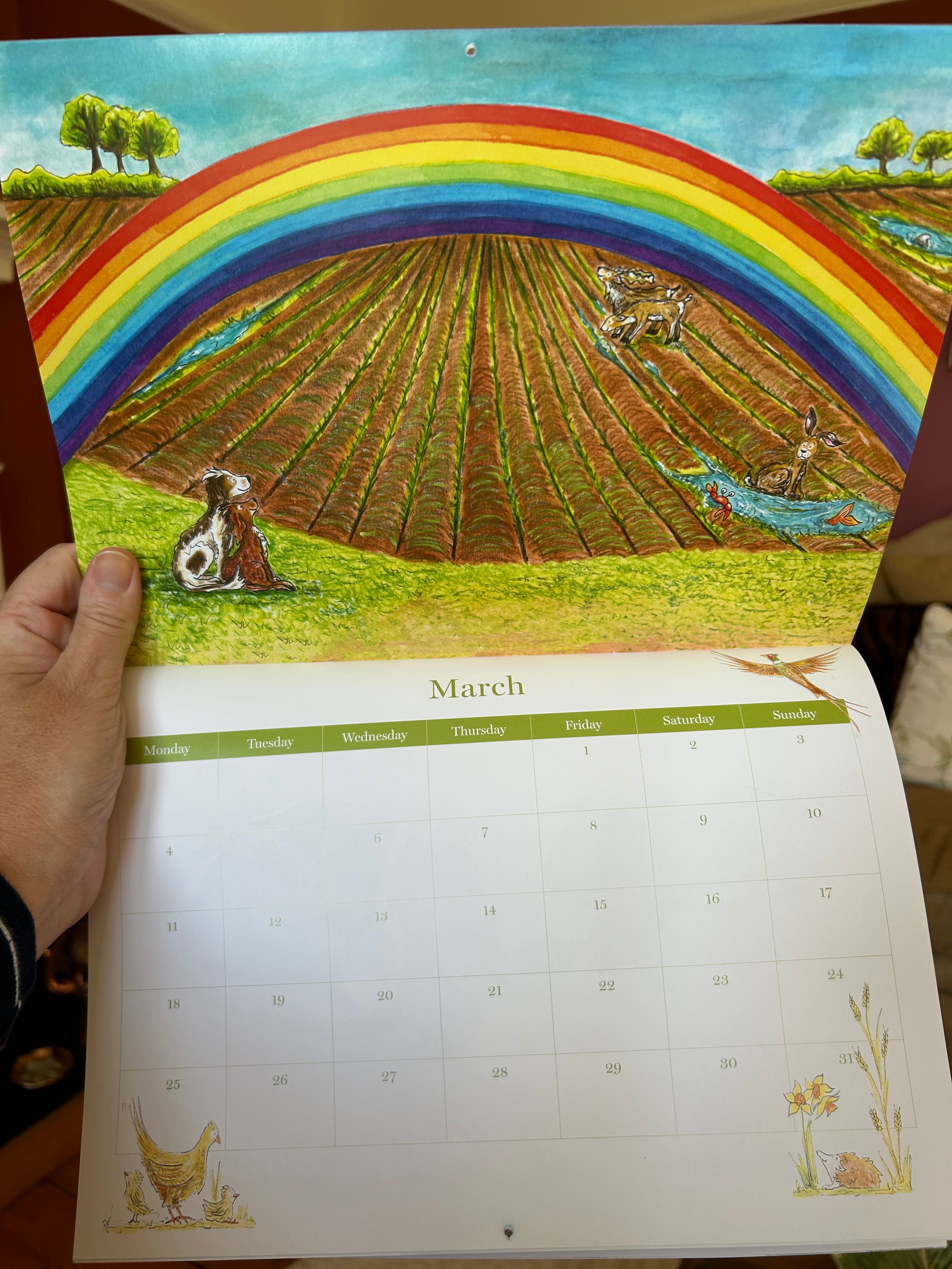 MY SPECIAL PLACE ~ MONTH TO VIEW 2024 CALENDAR | GINA REES – Gina Rees