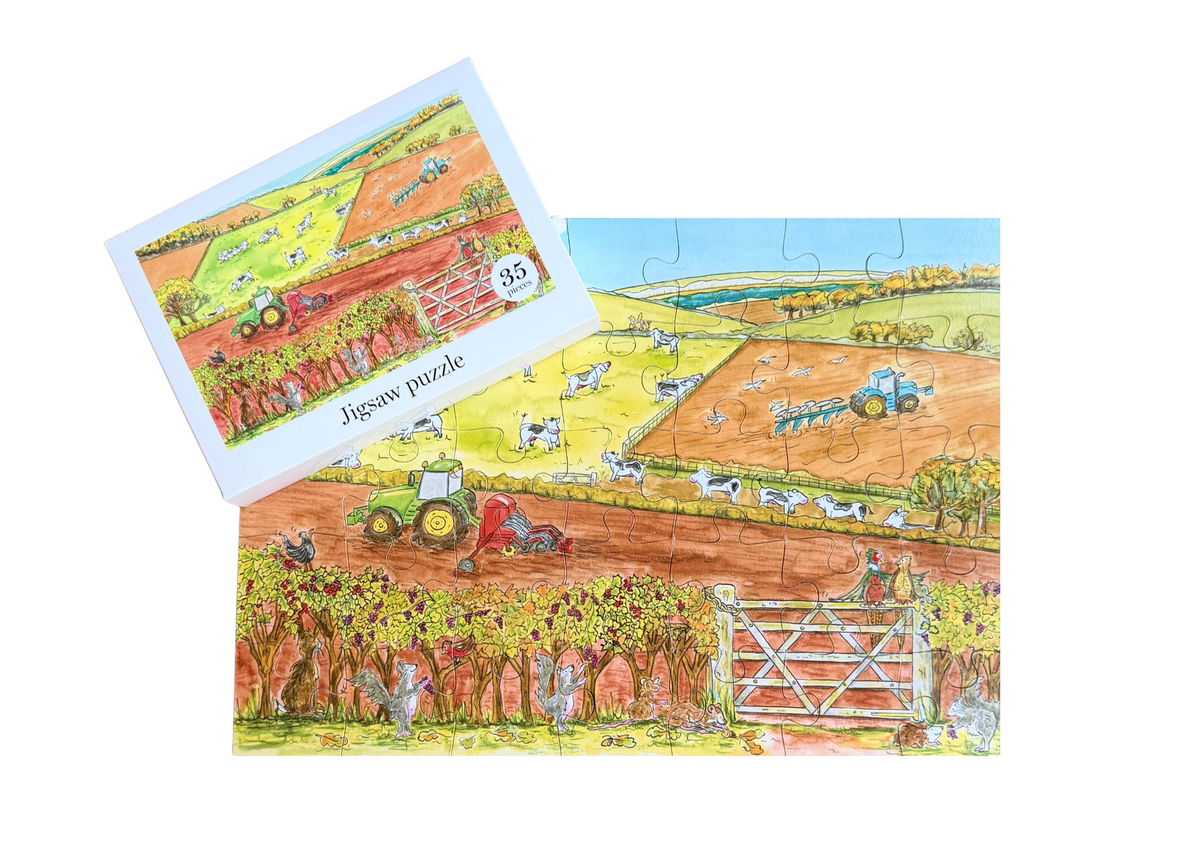 35 Piece Children's Farm Jigsaw Puzzle