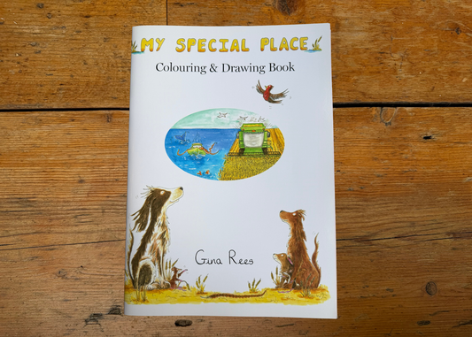 My Special Place – Children's Colouring & Drawing Book with Sticker Sheet