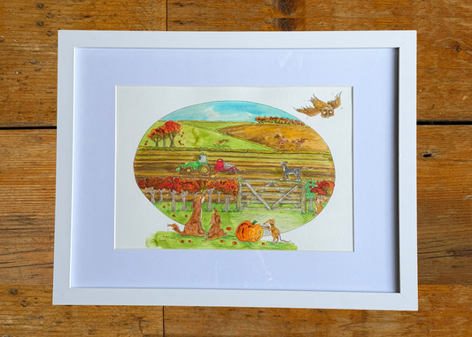 October 2027 – Original | Framed