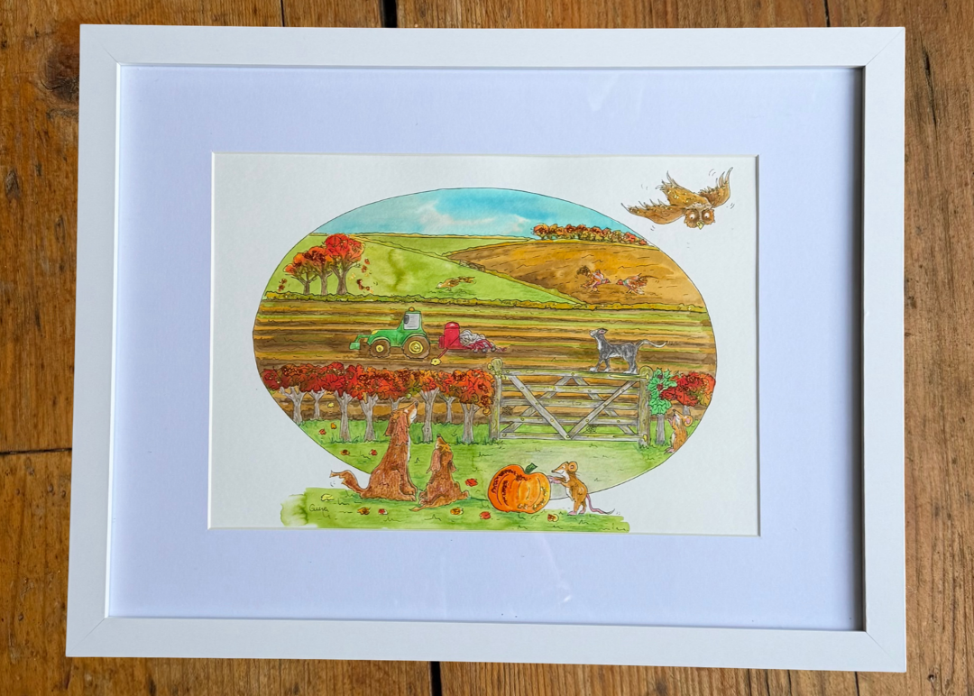 October 2027 – Original | Framed
