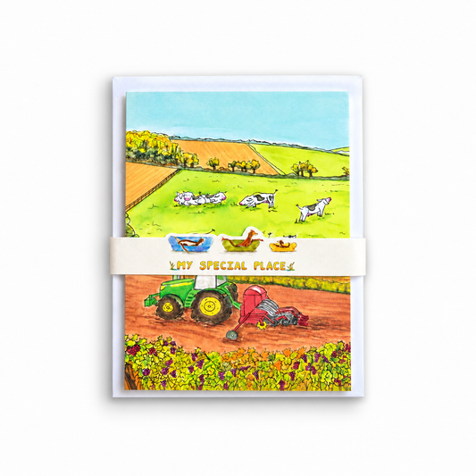 My Special Place Farm Yard A6 Greeting Card Collection - Set of 4